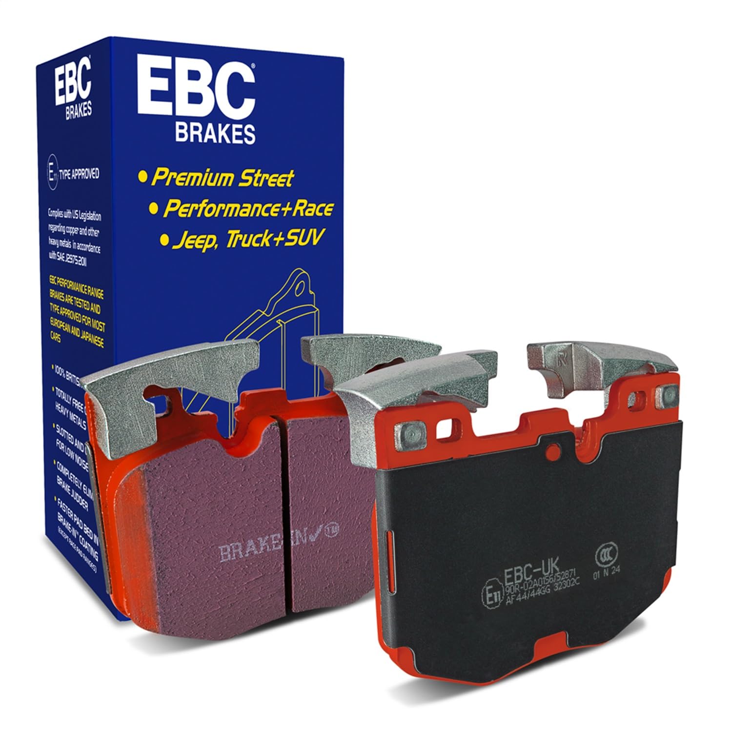 Amazon.com: EBC Brakes Redstuff 3000 Series Sport Brake Pad Set