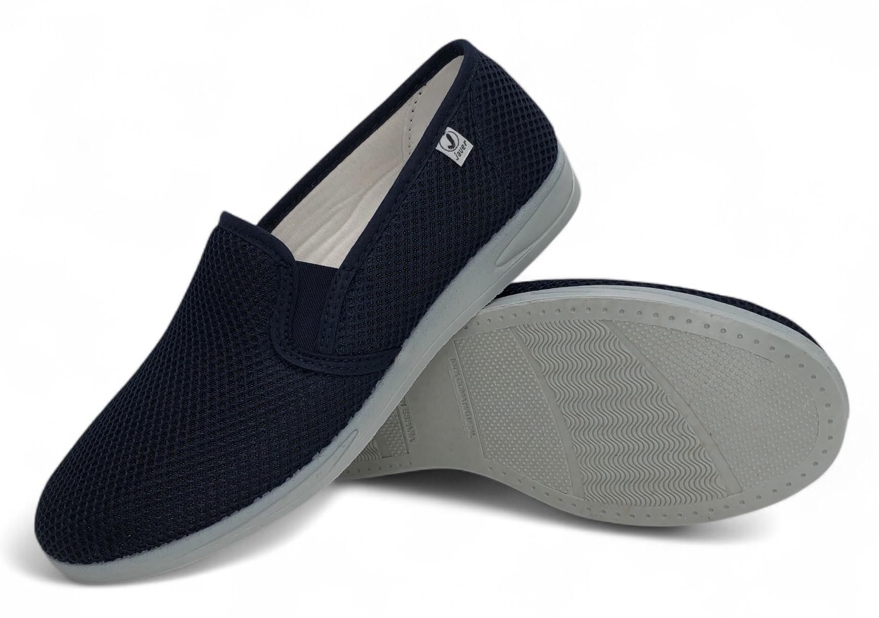 J. Ruiz calzados JR Espadrilles d'été en maille pour homme fabriquées en Espagne