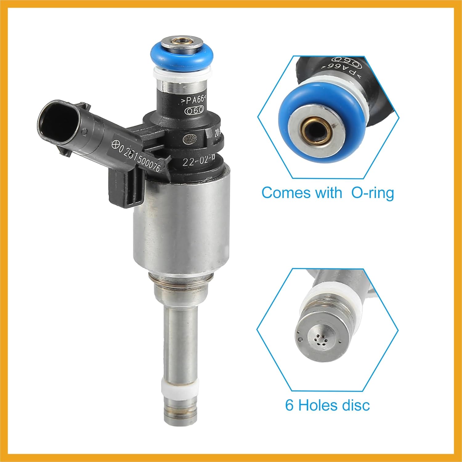 4pcs 06H906036G Car Fuel Injector Replacement for Audi A3 A4 A5 Q5 TT for VW CC GTI Tiguan Passat Jetta 2.0L Replacement