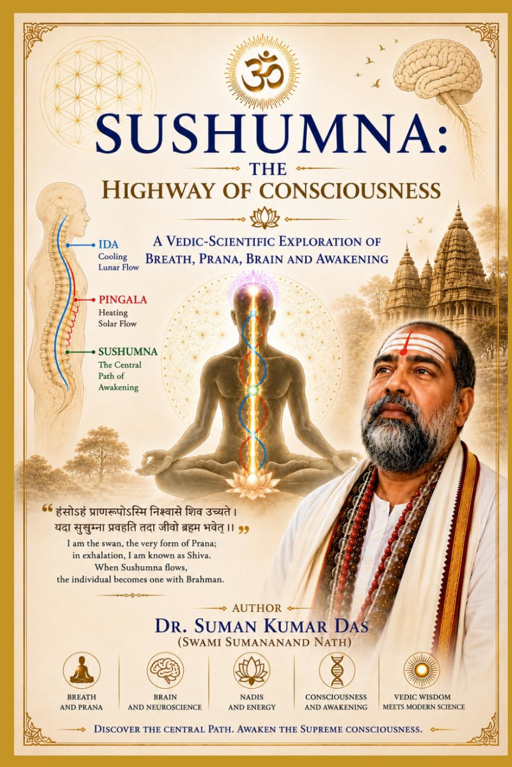 Sushumna: The Highway of Consciousness: A Vedic-Scientific Exploration of Breath, Prana, Brain and Awakening
