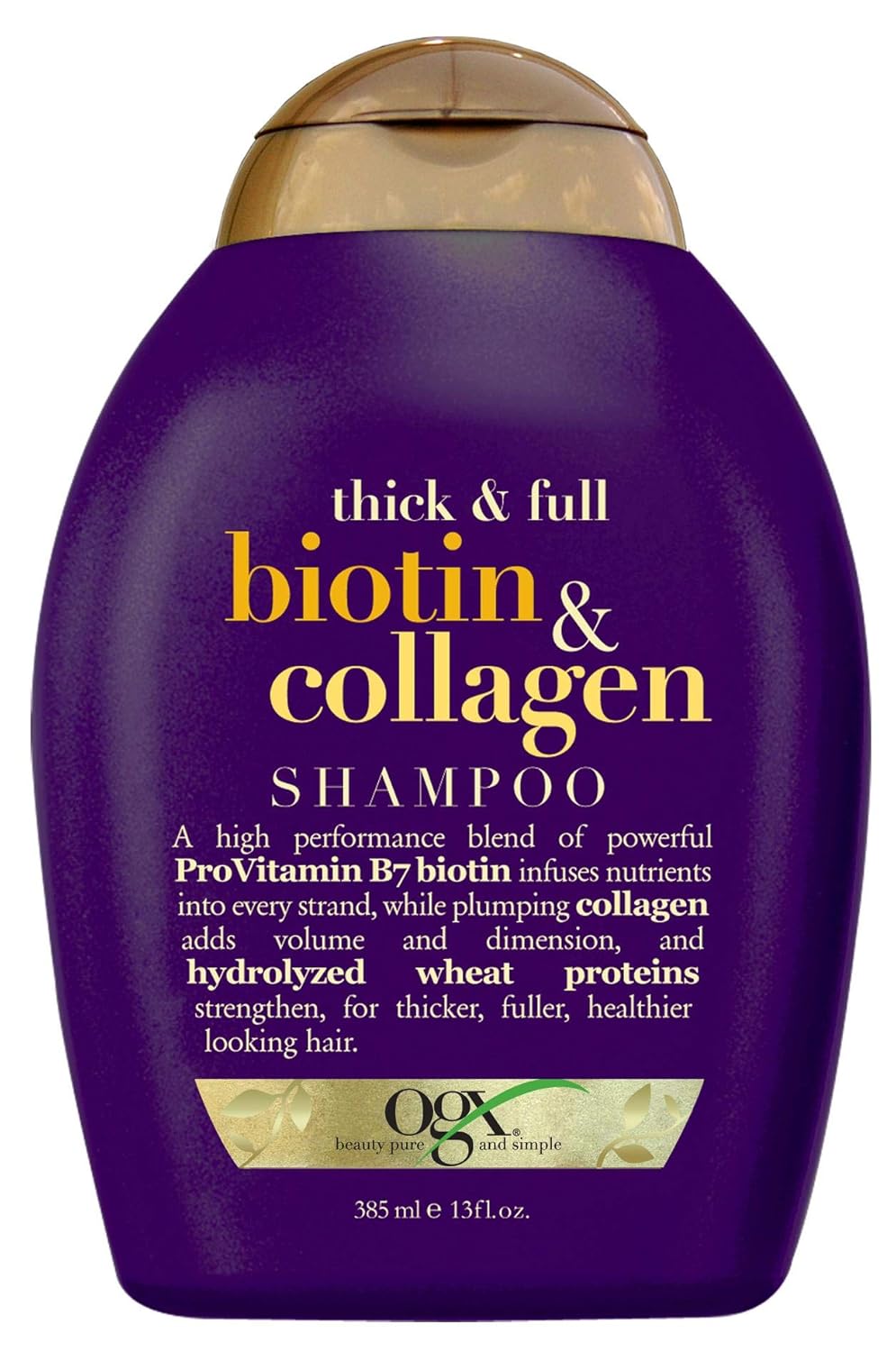 Ogx Shampoo Biotin & Collagen 19.5 Ounce (576ml) (Pack of 2)
