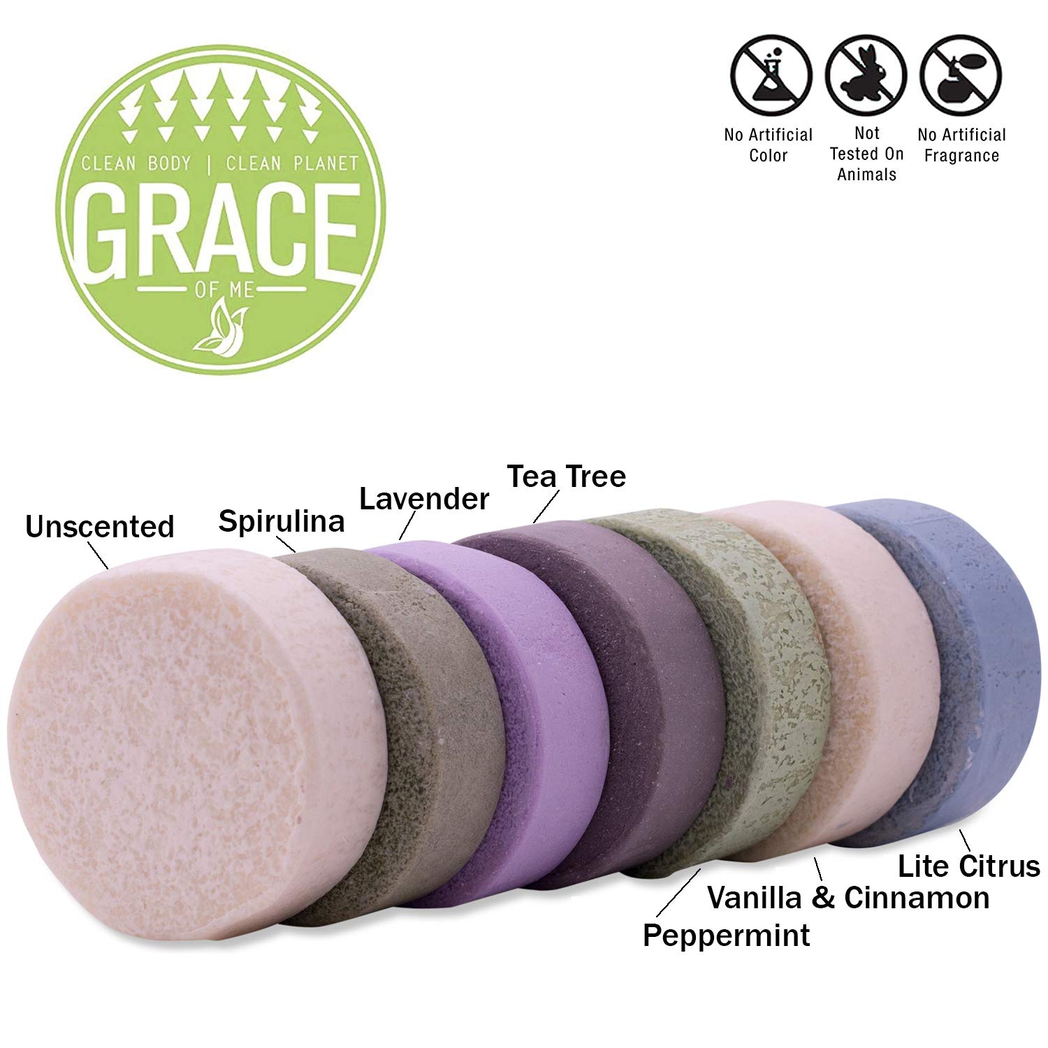 Dermaharmony 2% Pyrithione Zinc Shampoo Bar with Shea Butter by Grace of Me (4 Oz) (Peppermint) image 3