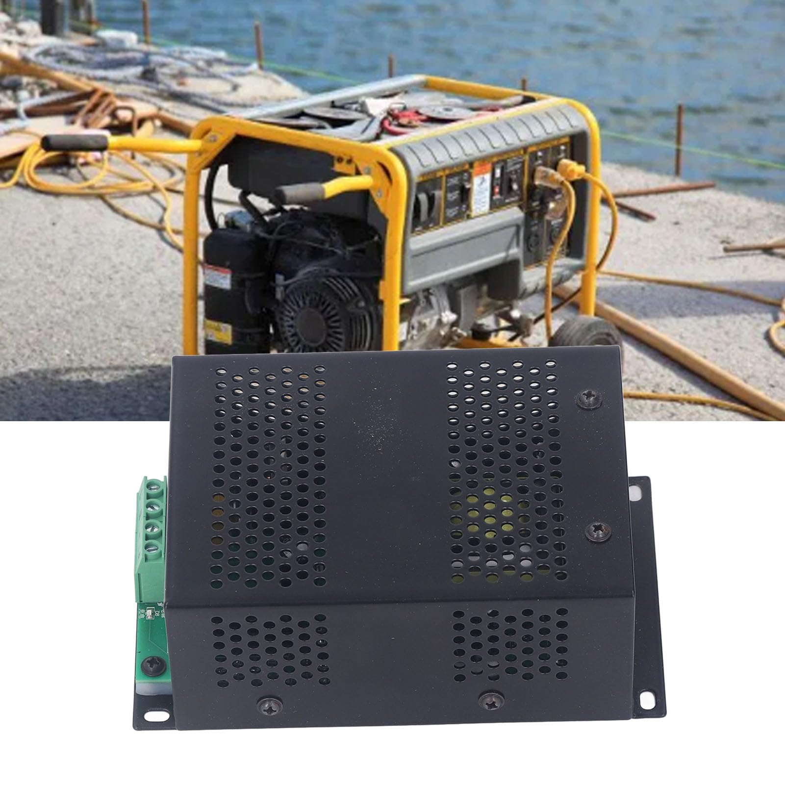 Cocoarm Ładowarka Samochodowa Inteligentny moduł ładowarki Akumulatora Samochodowego 12 V 24 V AC 95 do 280 2-stopniowe ładowanie Regulowany Prąd dla Agregatu Prądotwórczego Konserwacja Akumulatora