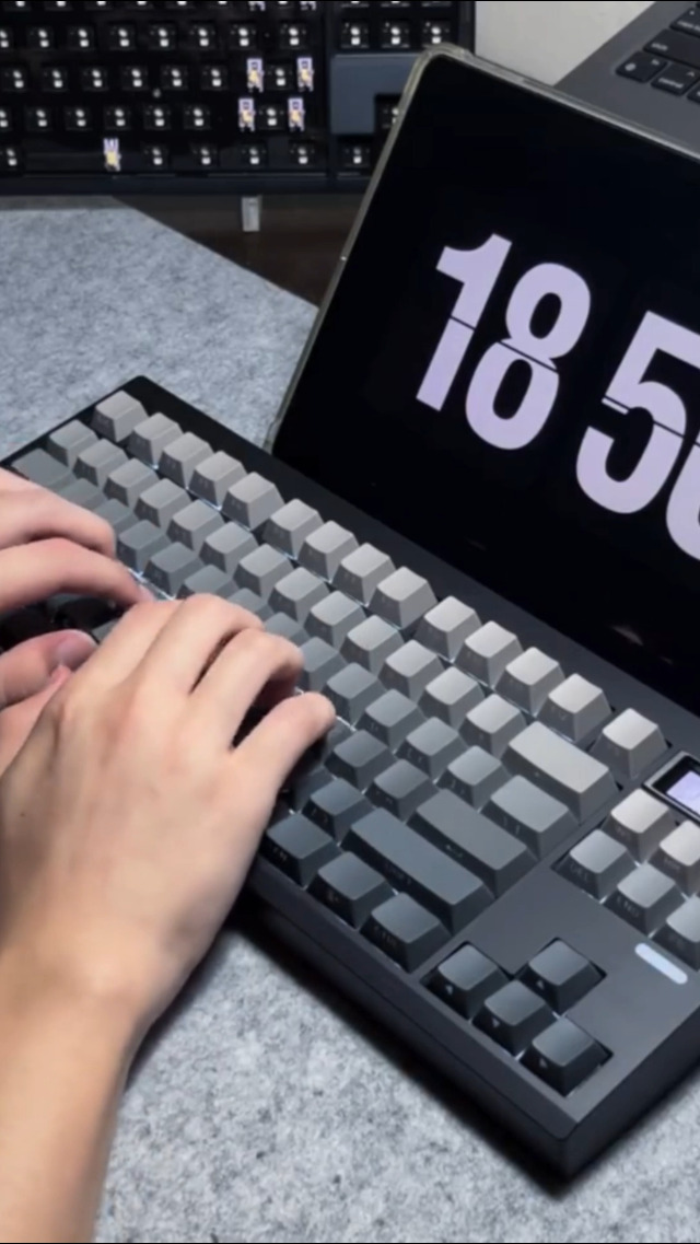 Amazon.com: ZUOYA GMK87 TKL Mechanical Keyboard Kit with TFT