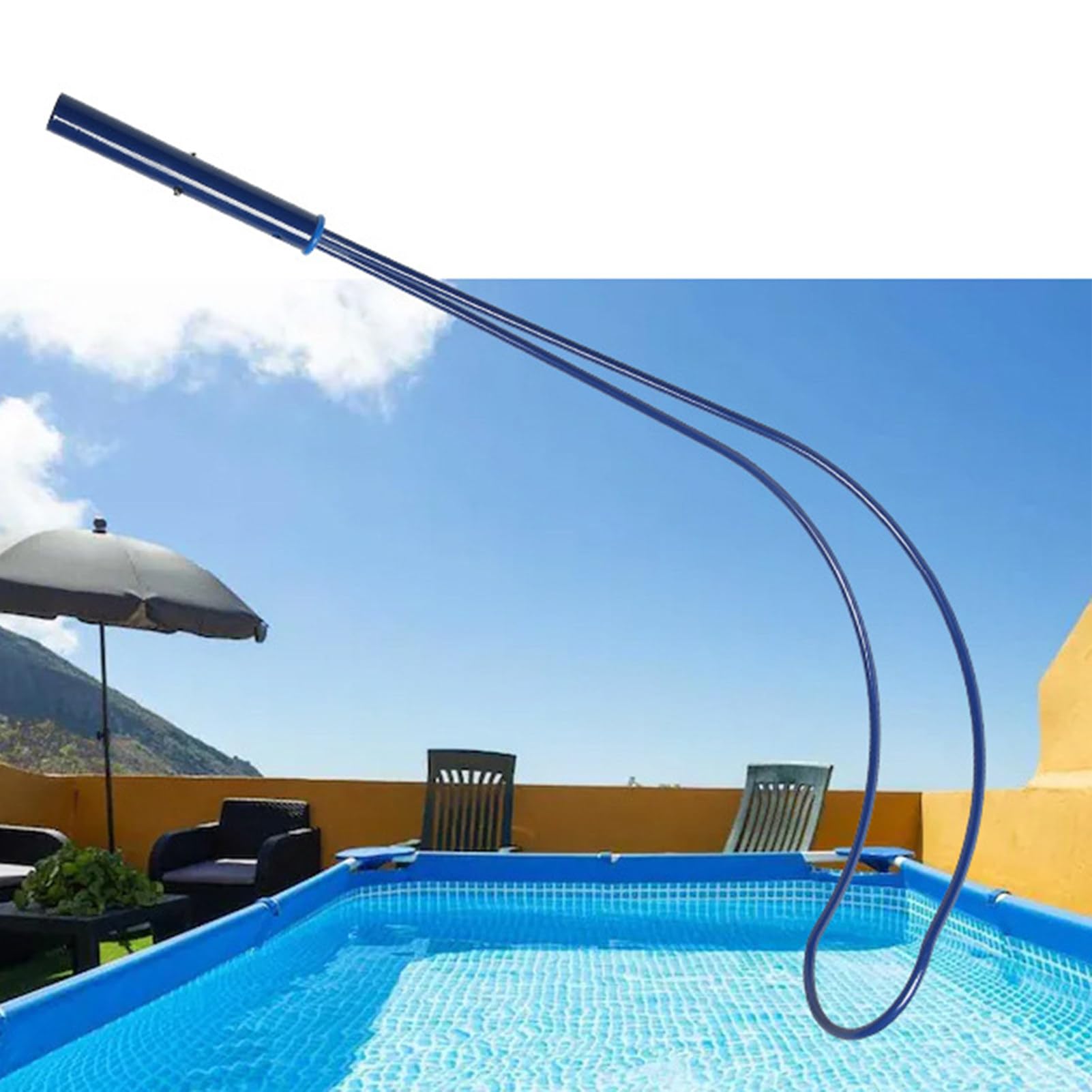 Gancho de rescate de emergencia para piscinas privadas y zonas de baño familiar