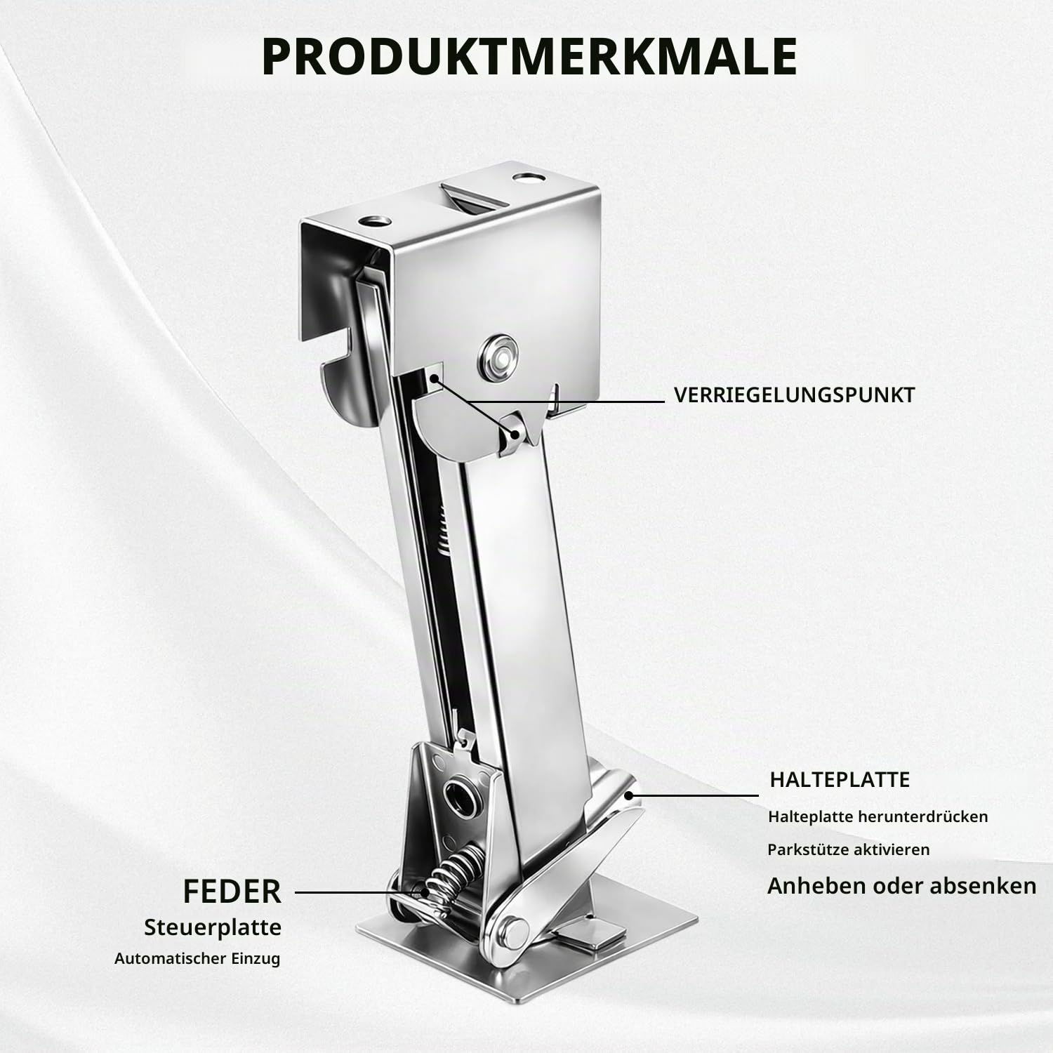 Anhänger Stabilisator Wagenheber, 2 Stück Anhänger Stabilisator Wagenheber