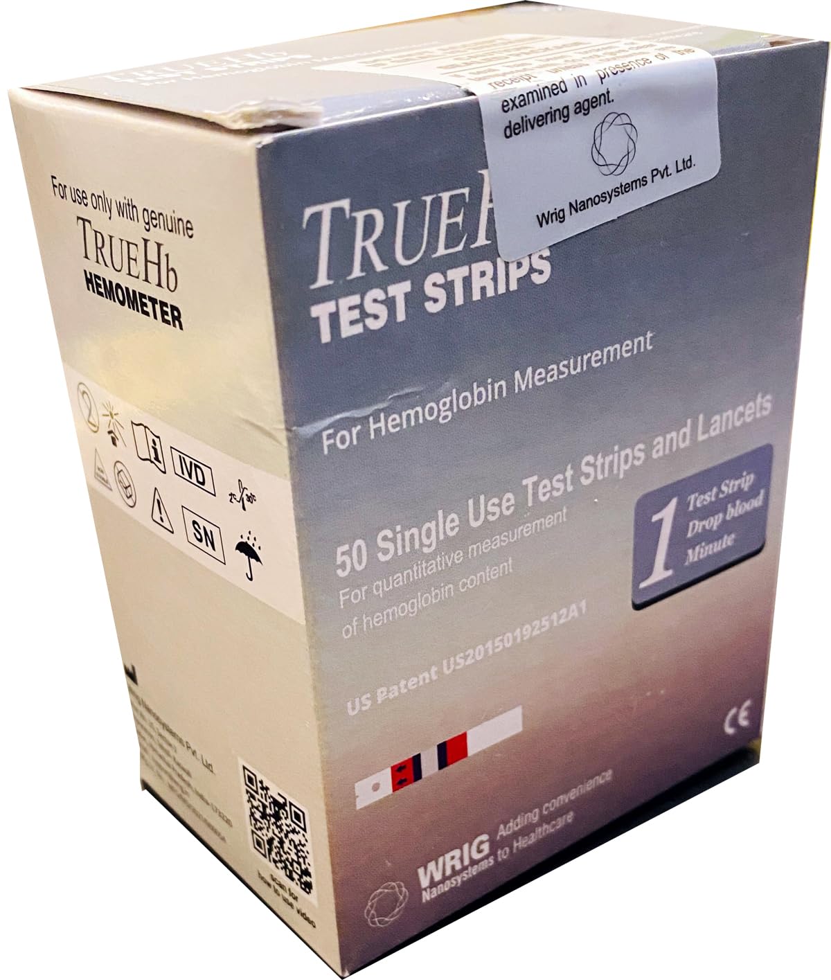 TrueHb Hemoglobin Strips (50 strips only)