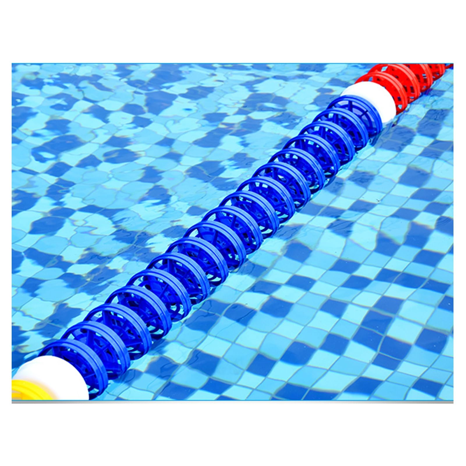 GJZQDKX Pool Safety Divider Lane Line,Floating Pool Safety Divider Lane Line - 3.3ft to 60ft Anti-Wave Swim Safety Rope for Inground Pools, Durable Nylon, Perfect for Pool Safety and Swim Training