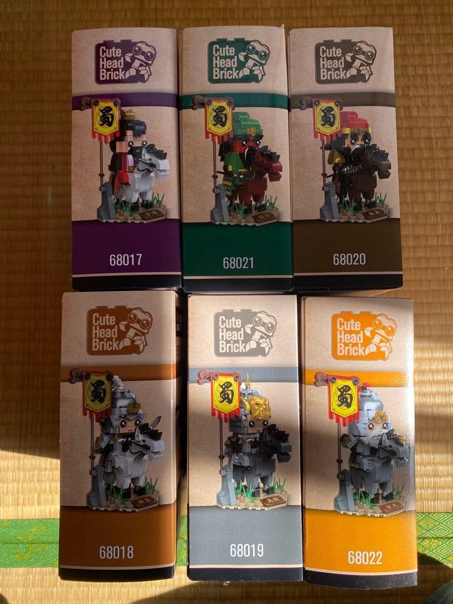 Decool 三国志　劉備　関羽　張飛　馬超　趙雲　黄忠　五虎将軍　6体セット Amazon.co.jp: Decool 三国志 劉備 関羽 張飛 馬超 趙雲 黄忠 五