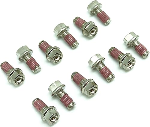 Specbolt Nickel Wurks mc Kit de pernos de rotor de freno Compatible con: KTM SX SXF EXC XC XC-W EXC-F SX-X Match for # 59009062013 GasGas Husqvarna