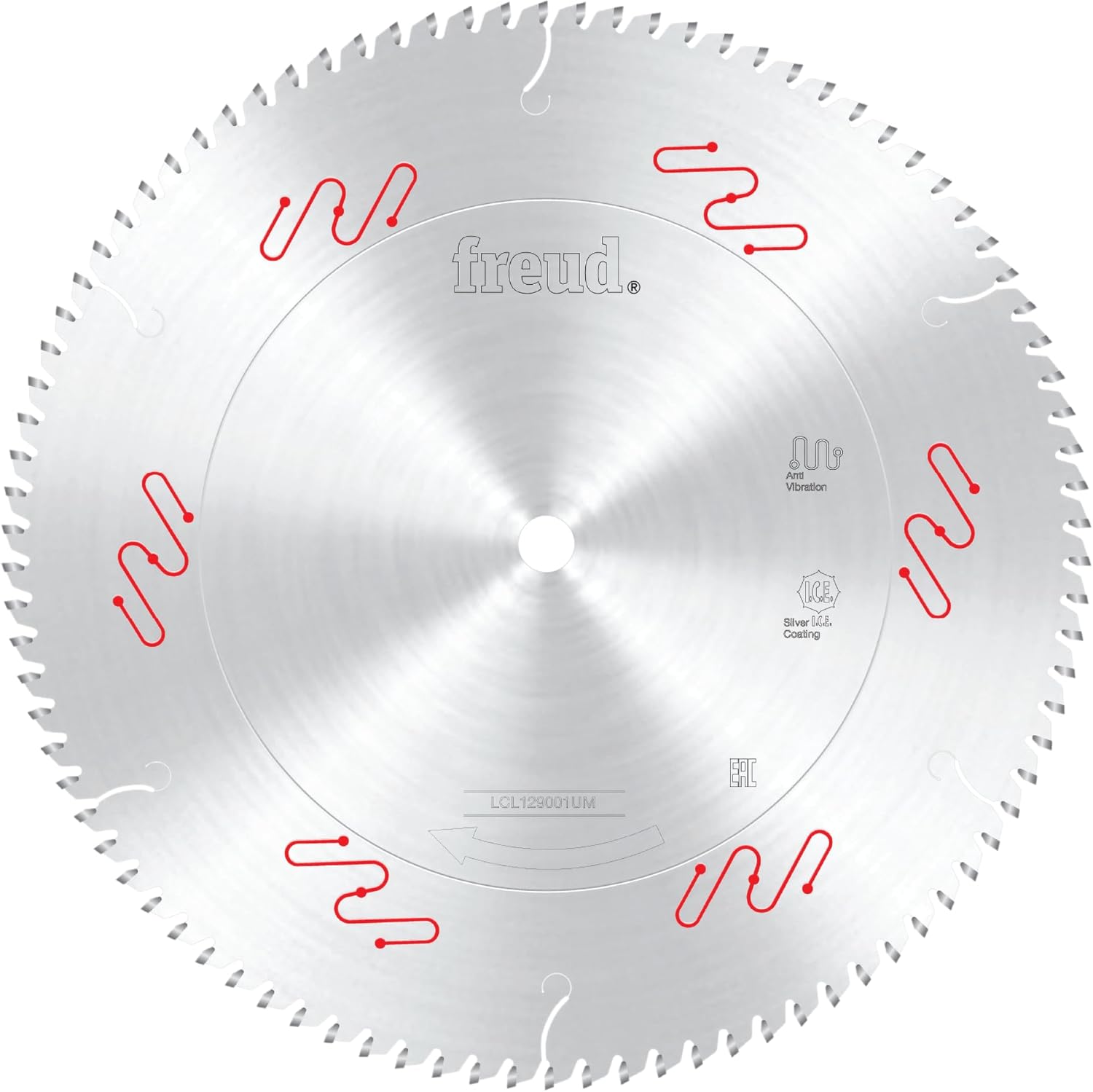 Freud LCL129002PM 12-Inch 90 Tooth Double Miter Saw Blade for Delicate Woods and Picture Frames