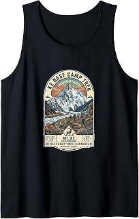 K2 Base-Camp-Trek Pakistan – Karakoram-Mountain Hiking Tank Top