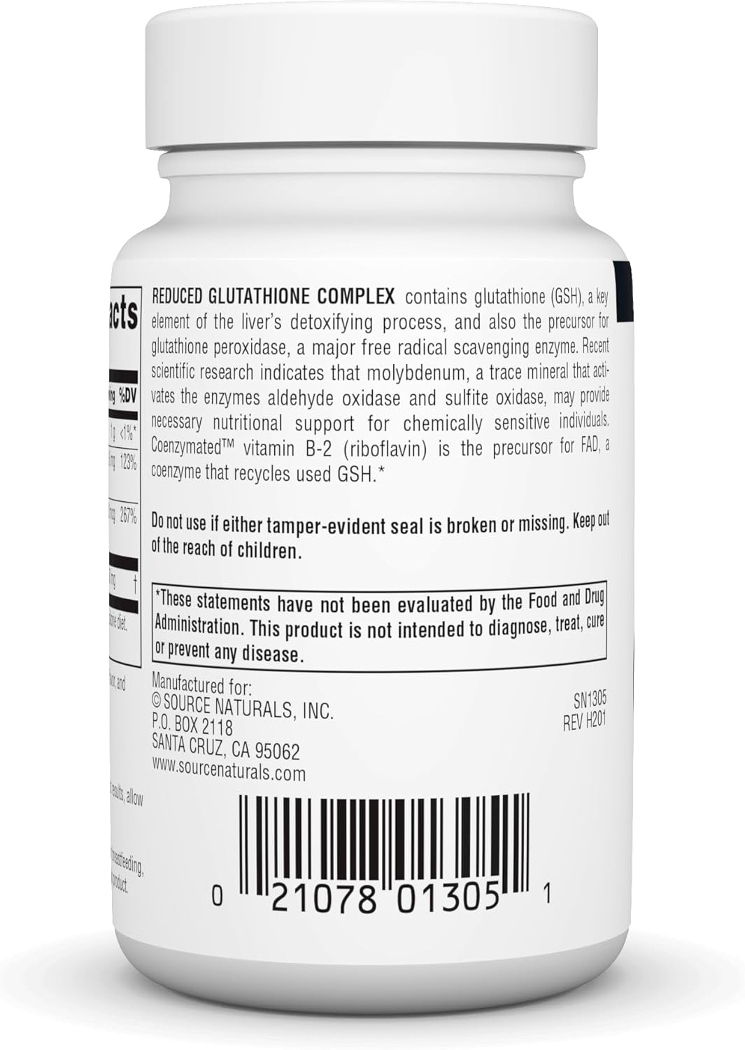 Source Naturals Reduced Glutathione Complex Orange Flavored - 50 mg -100 Lozenges