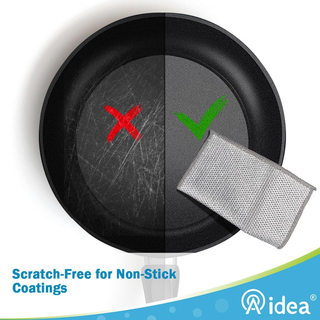 Transform Your Cleaning Routine: A Review of AIDEA Non Scratch Wire Dishcloths