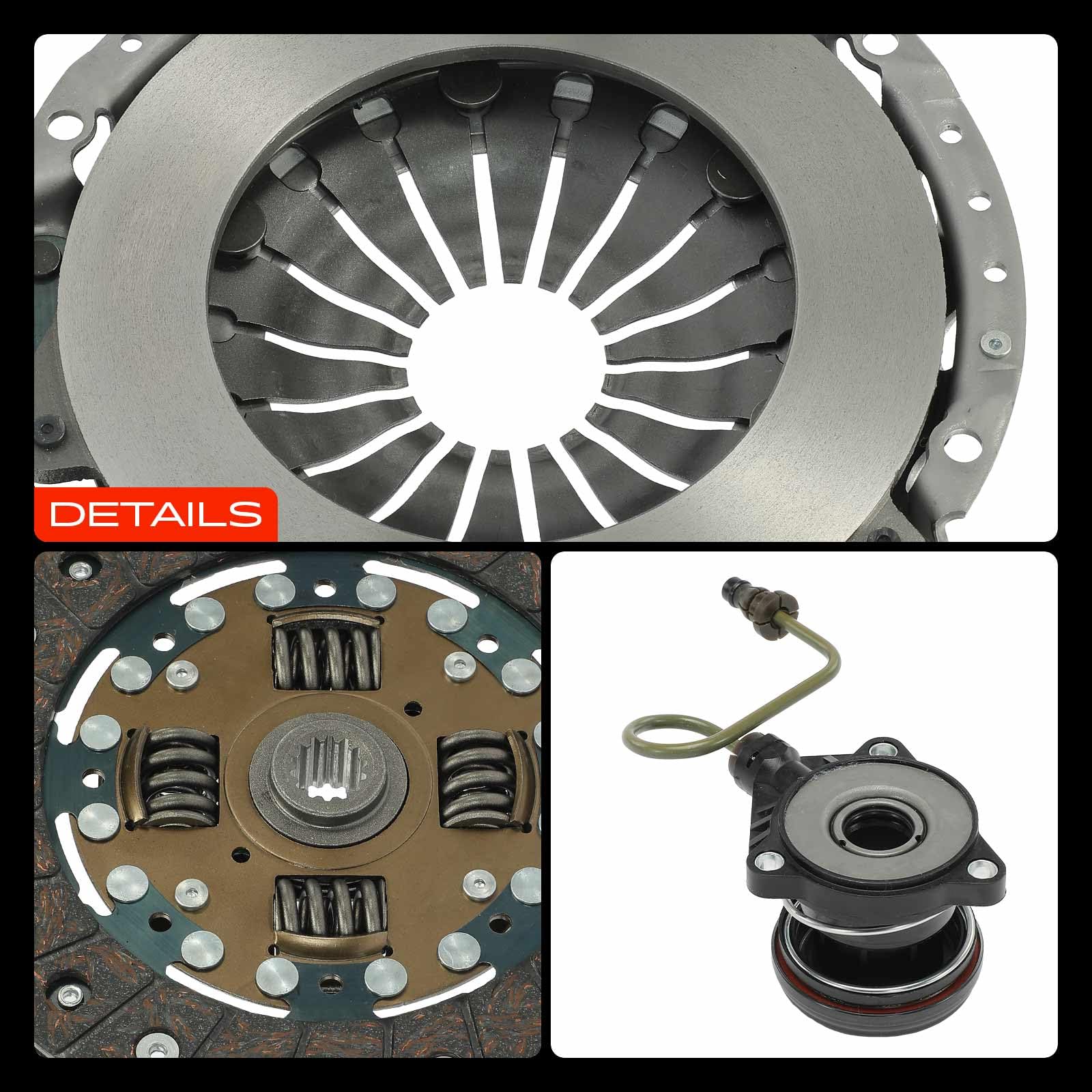Frankberg Kupplungssatz Kompatibel mit Aveo Schrägheck T300 1.2L 1.4L 2011-2024 Astra G Caravan T98 1.2L-1.6L 1998-2004 Astra H A04 1.2L 2005-2010 Replace# 24422061