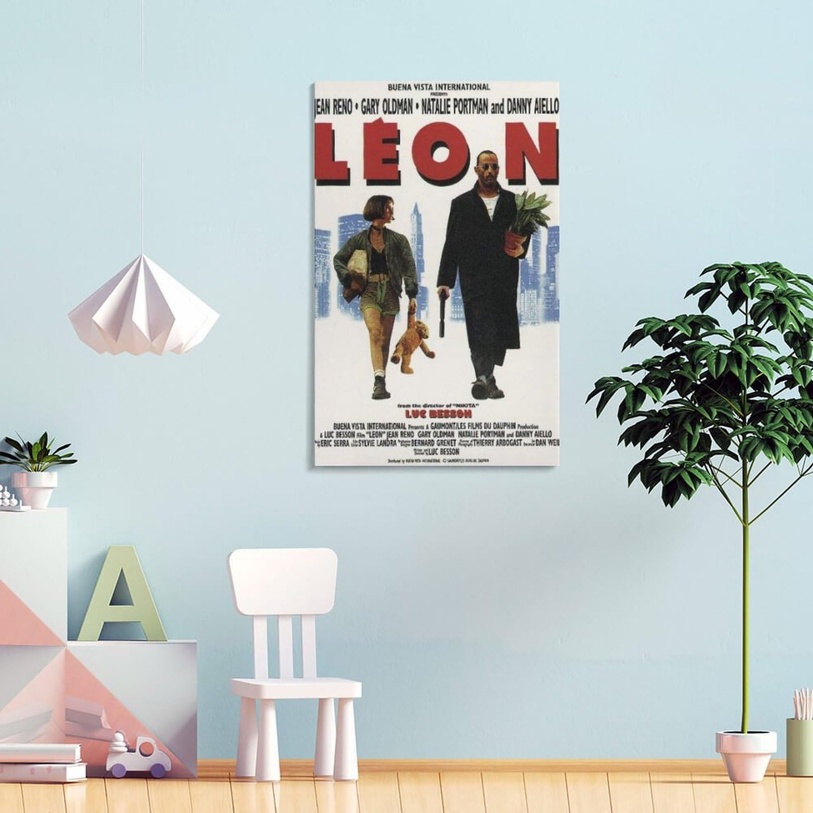Amazon.co.jp: Leonレオン 映画 ポスター キャンバス プリント 部屋