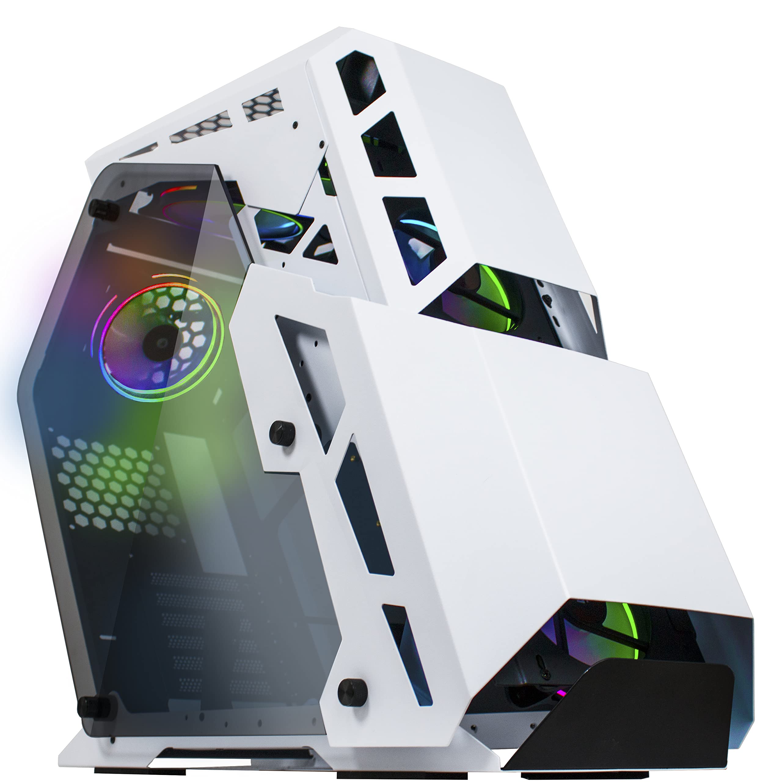 KEDIERS PC Gaming Case Computer Case ATX Mid Tower Open Case USB3.0
