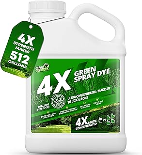 1 Gallon 4X Green Spray Dye
