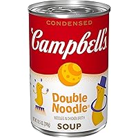 Vista 10 de Campbell's Sopa condensada de fideos con queso cheddar para niños, lata de 10.5 onzas