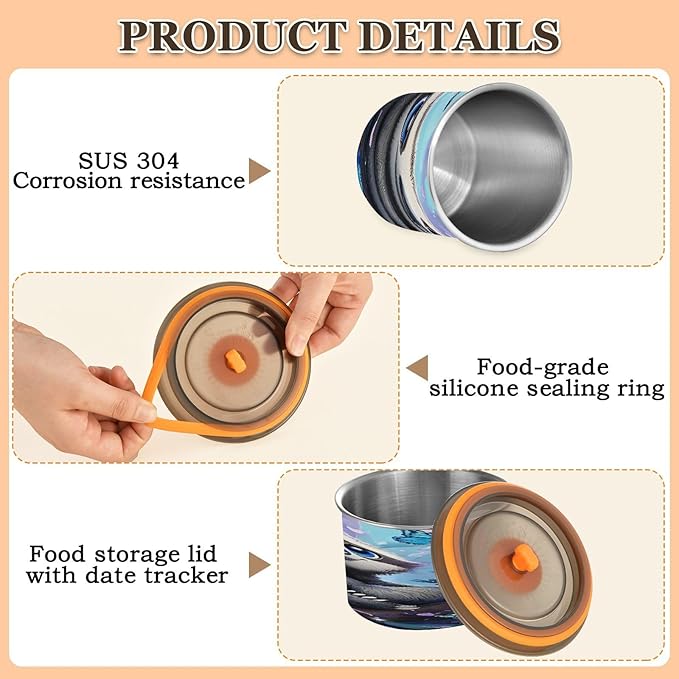 ALAZA Dispensador de Café 30 oz con Tapa Acero Inoxidable miniatura 6