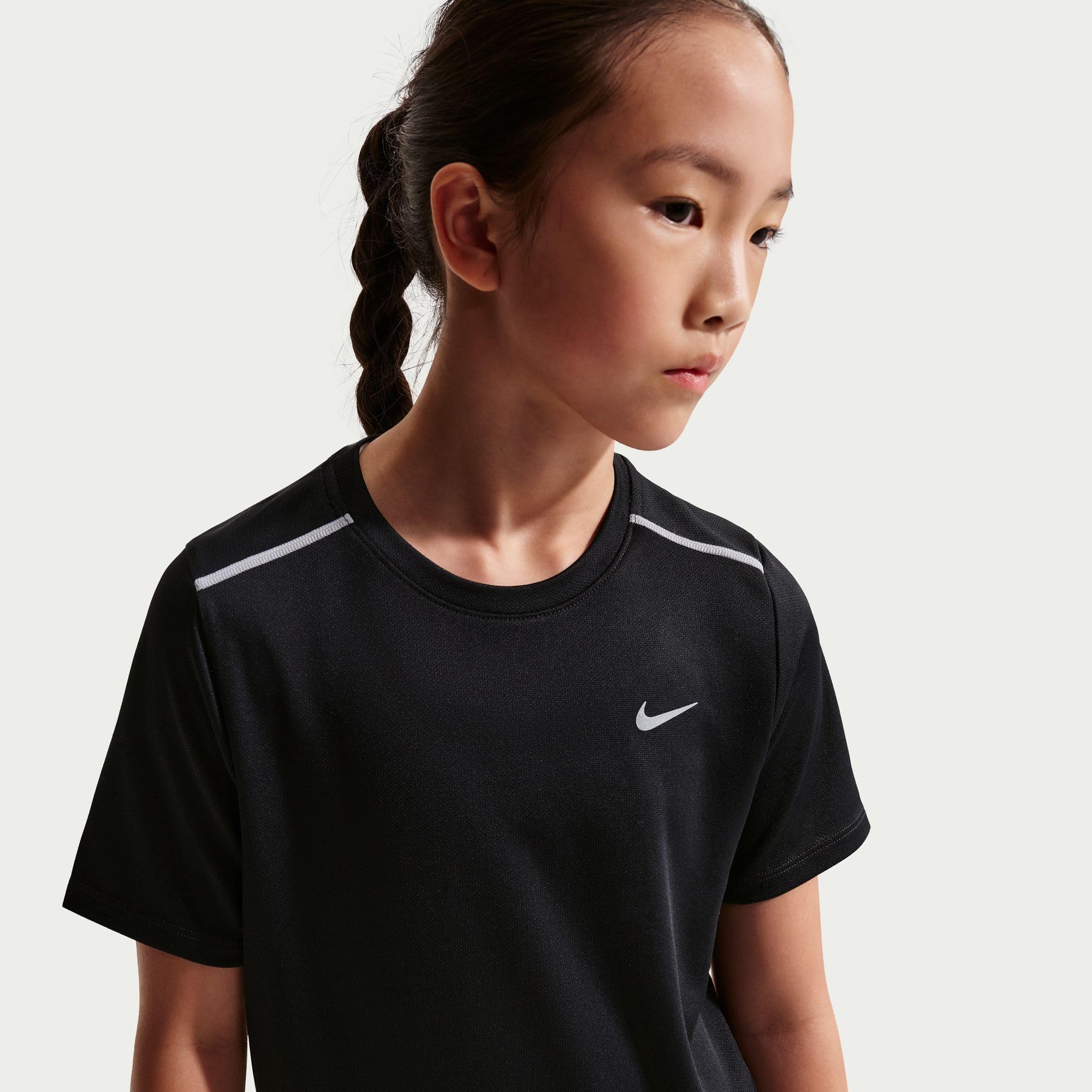 Nike K NK DF Miler SS Top Short-Sleeved Shirt Garçon (Lot de 1)