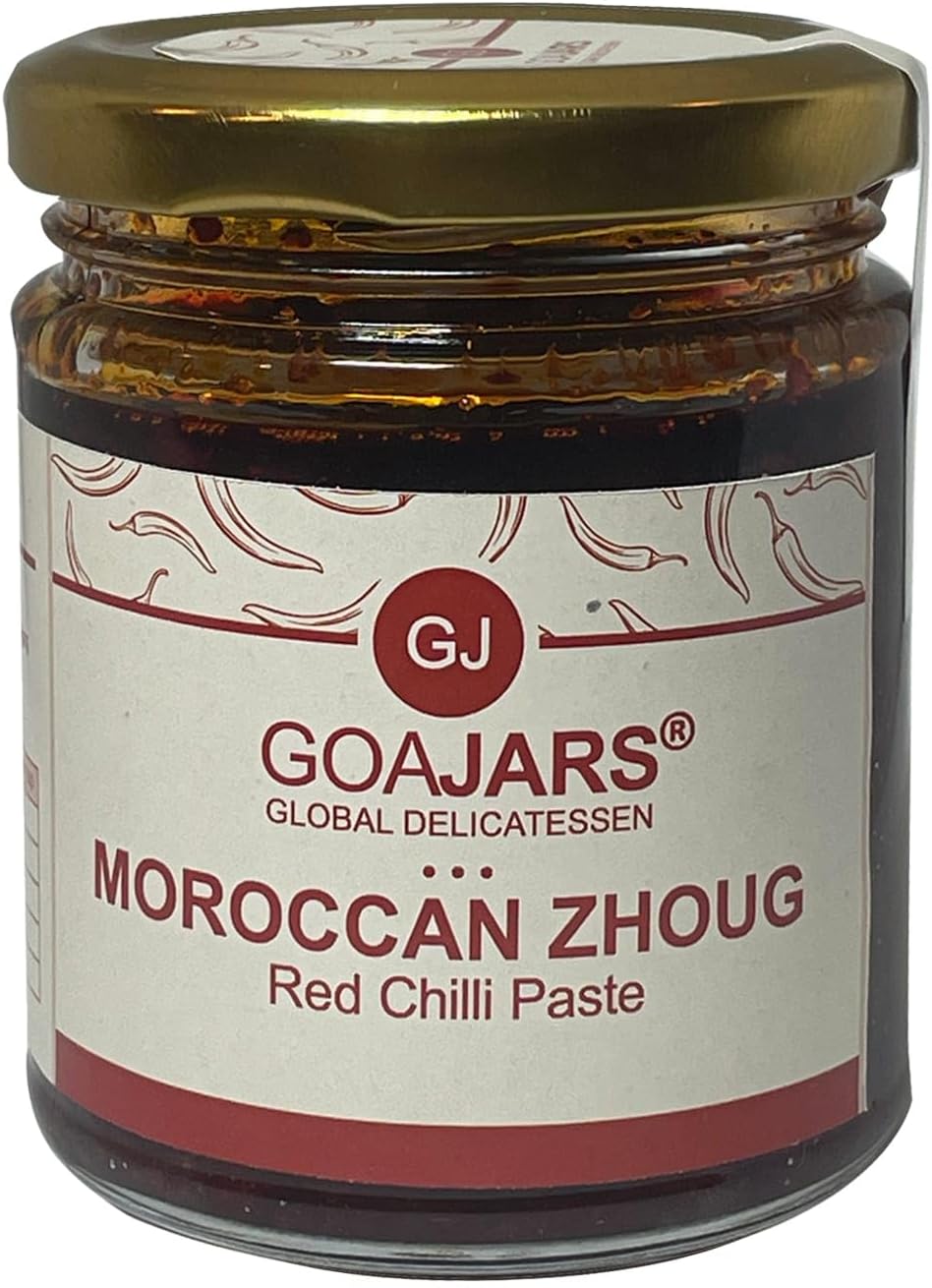 Kashmiri Chilli paste (170g) | 100% Pure & Natural Ingredients | Red Chilli | Marinade | No Seeds | Vegan | No Gluten | Moroccan Cuisine | Stir-fry Cooking Sauce / Pasta Sauce | On Toast | Pizza | Noodles