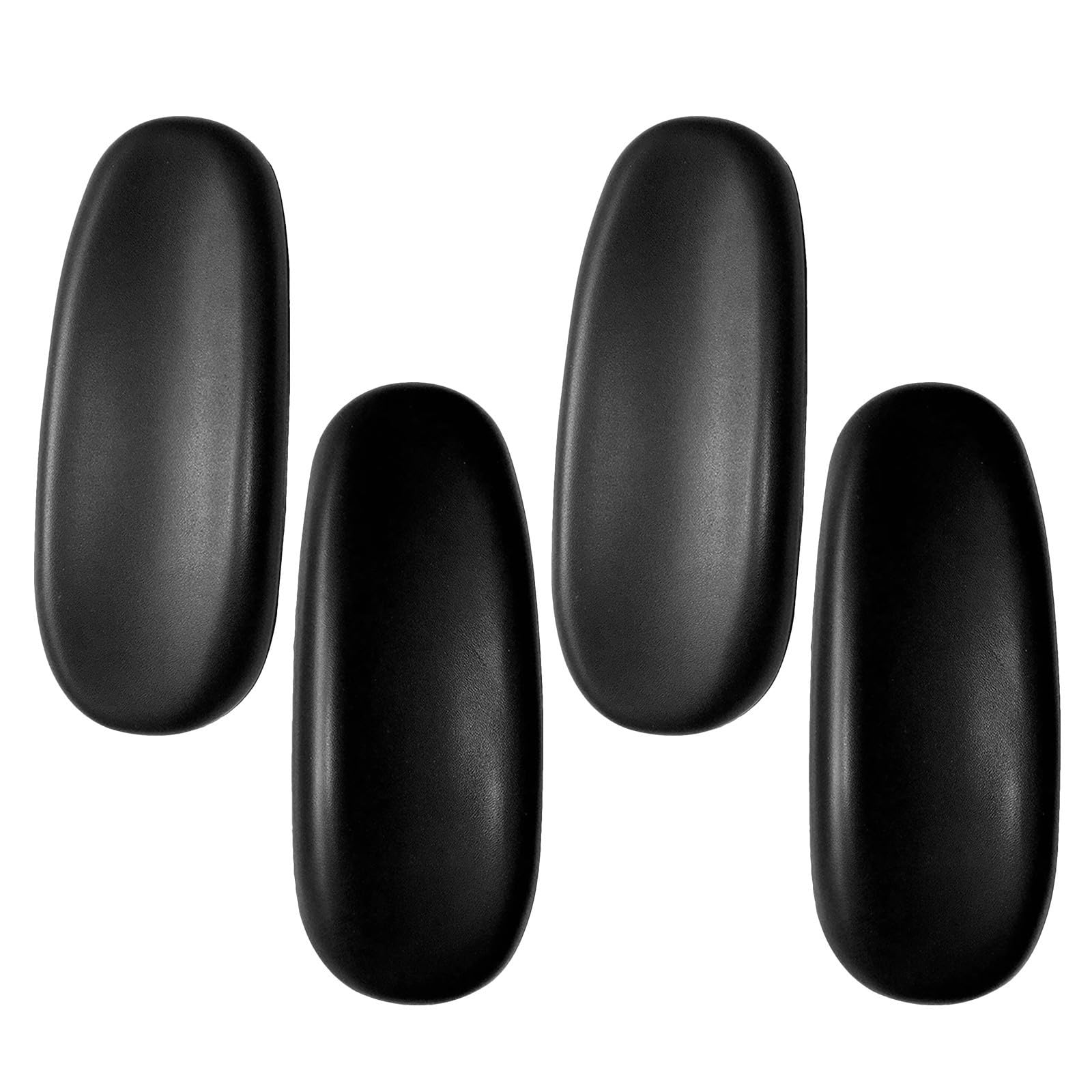 TOYANDONA 4 Piezas Almohadillas para Reposabrazos de Silla de Oficina PU