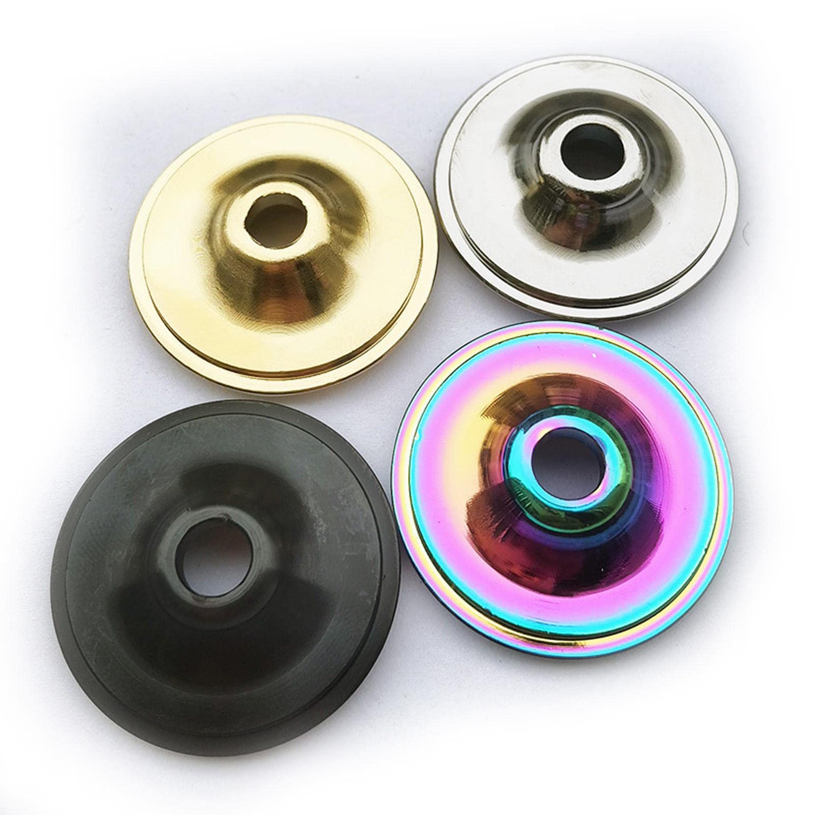 Road Mountain Bicycle Stem Caps Cover Front Fork Steerer Tube Top Caps Black-image-26