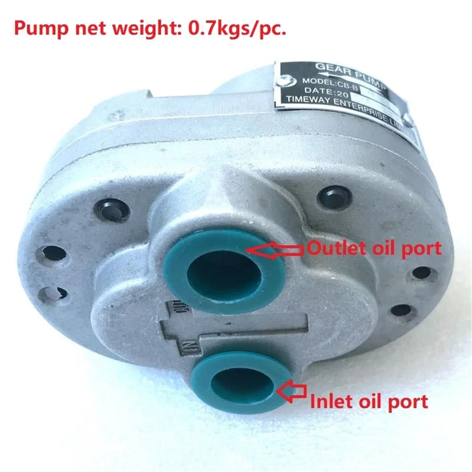 Hydrauliczna pompa zębata CB-B2.5F CB-B4F CB-B6F CB-B10F Niskociśnieniowa pompa smarująca ze stopu aluminium Części hydrauliczne System hydrauliczny(CB-B4F)