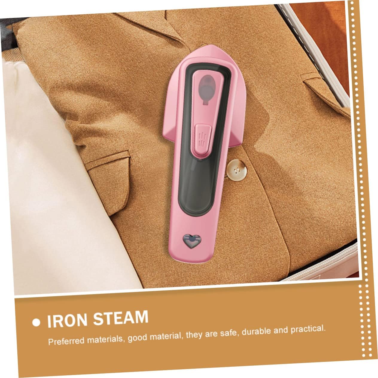 MAGICLULU 1 Set Hand Held Electric Steamer Portable Garment Steamer Us Plug Mini for Clothes Easy to Use