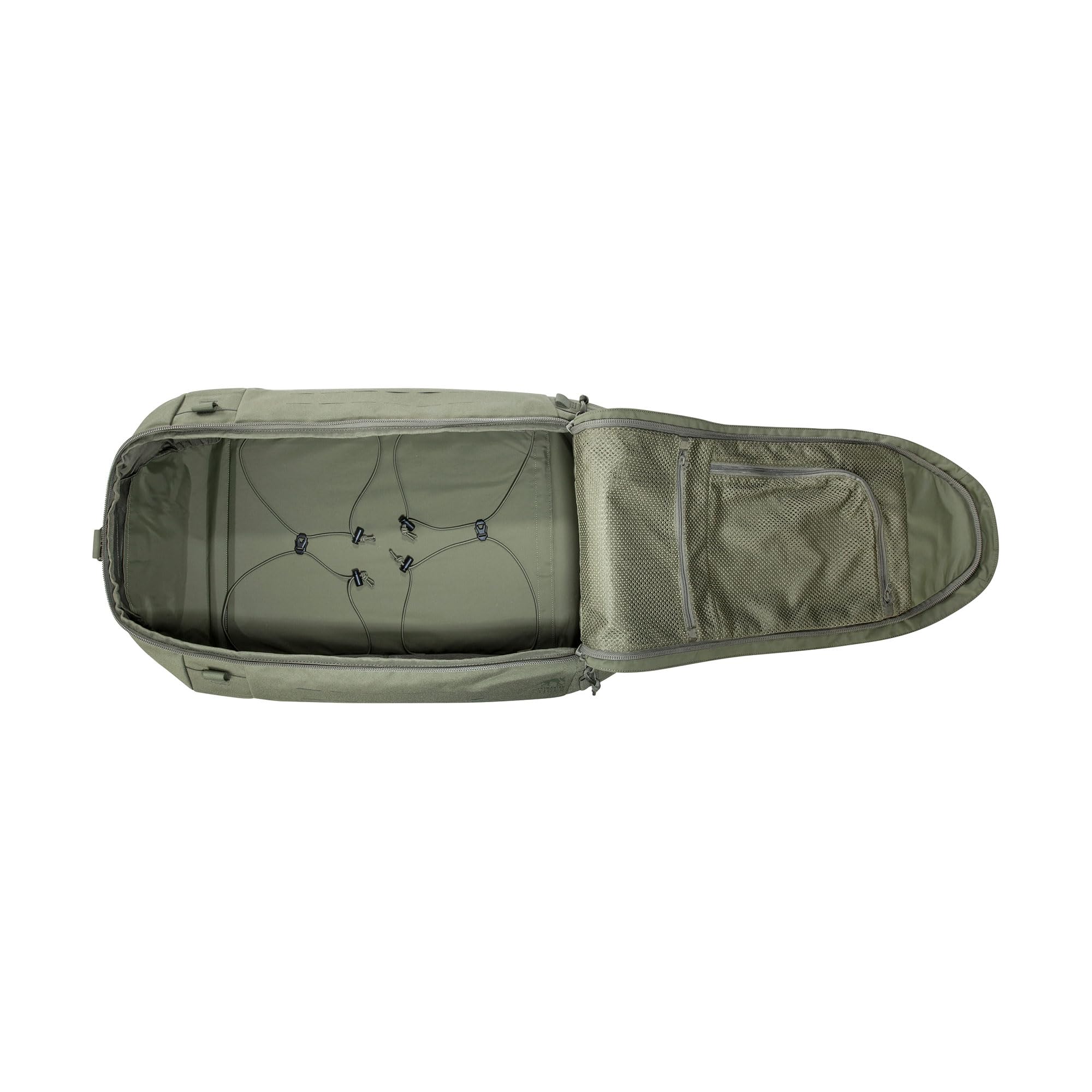 Tasmanian Tiger TT Duffel 65 l taktyczna torba podróżna Duffel Bag dla mężczyzn z funkcją plecaka i systemem Molle, zamykana, pojemność 65 l, czarny, 70 x 36 x 28 cm