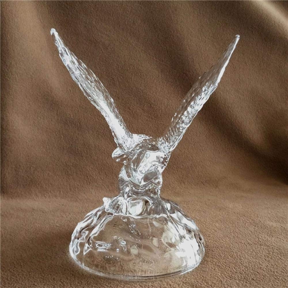 【美品】  Crystal 鳥　置物　イーグル ✯極レア 高級 傑作 Baccarat イーグル 鷲 鷹 鳥 クリスタル