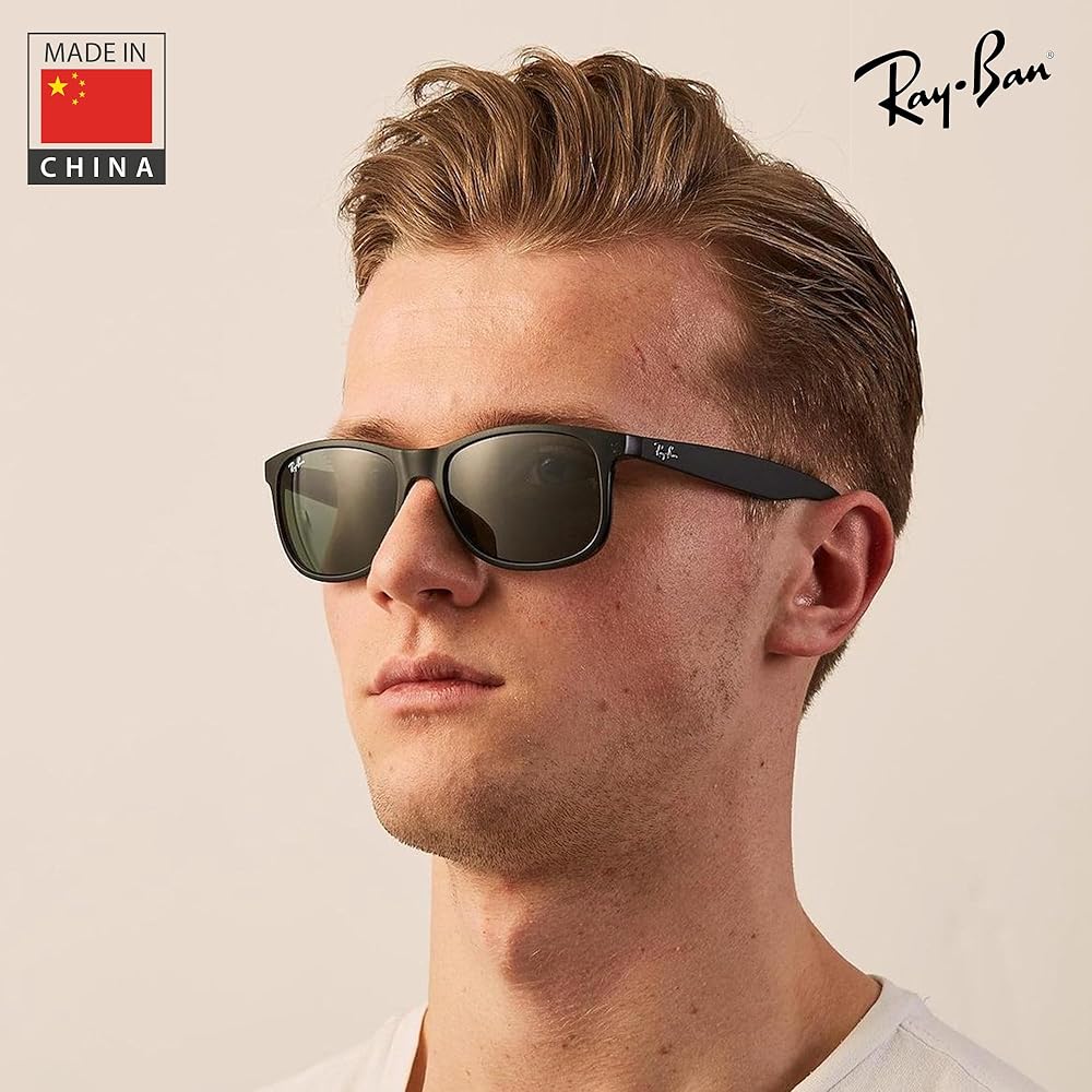 Ray-Ban RB4202 ANDY Square Shaped Sunglasses for Men & Women