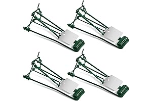 Qualirey 4-Pack Outdoor Gopher Traps: Ultimate Pest Control for Lawns & Gardens