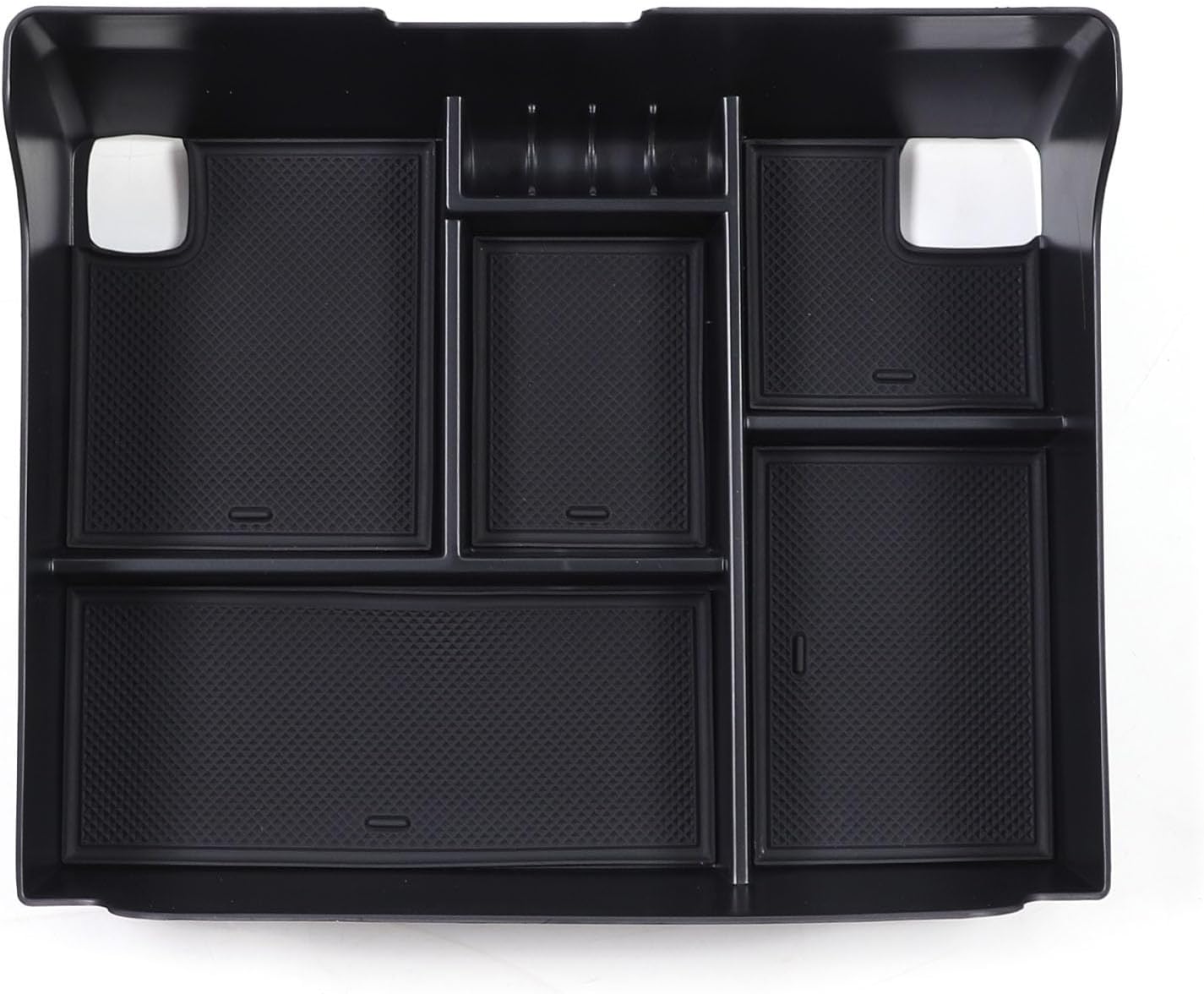 Center Console Organizer Tray for Cadillac Escalade 2015 2016 2017 2018 2019, Insert Armrest Storage Box Secondary Tray Accessories ABS Material