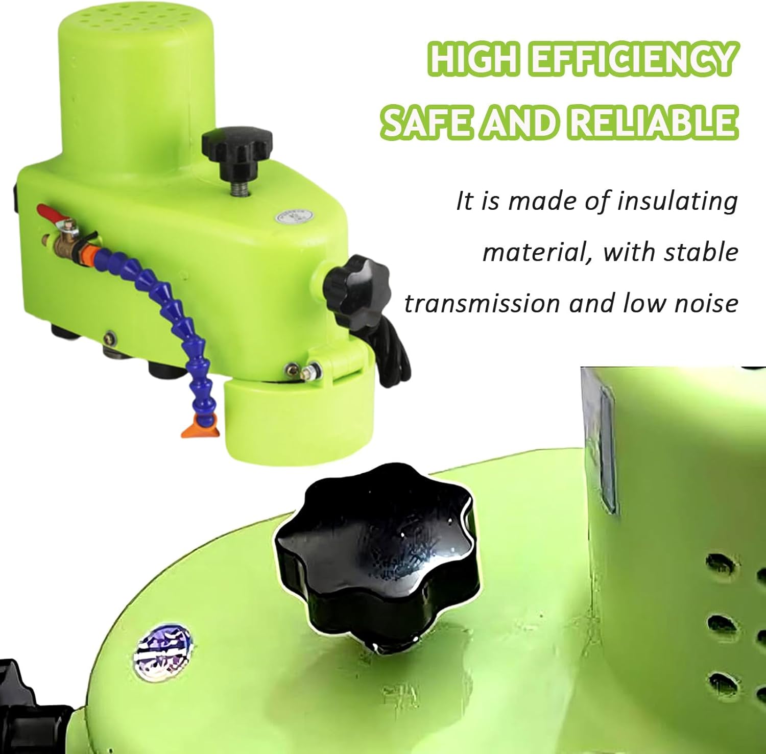 Small Glass Edging Machine 800W Electric Portable Glass Edger Straight Round Bevel Edge Trimmer Grinder DIY Glass Corner Grinding Edging Machine Glass Polish Grinding Machine for Glass Stone