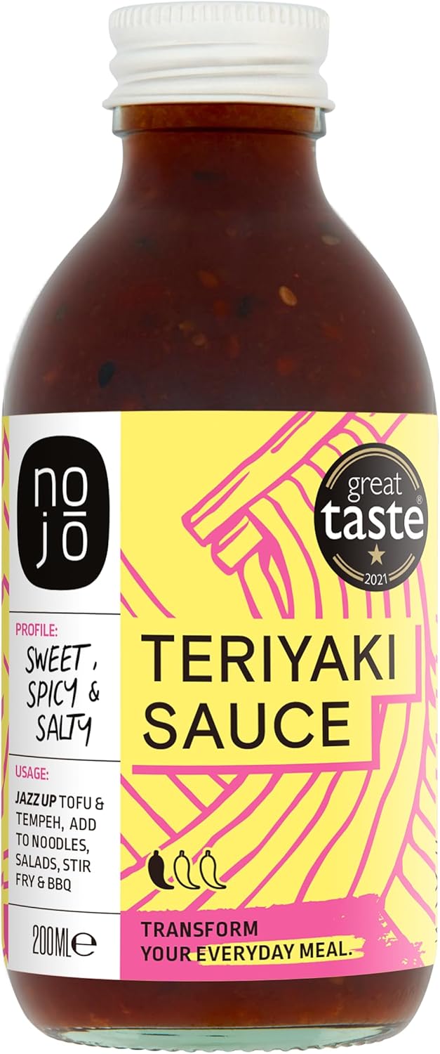 Nojó Teriyaki Sauce Vegan Japanese Sauce Delicious FullBodied