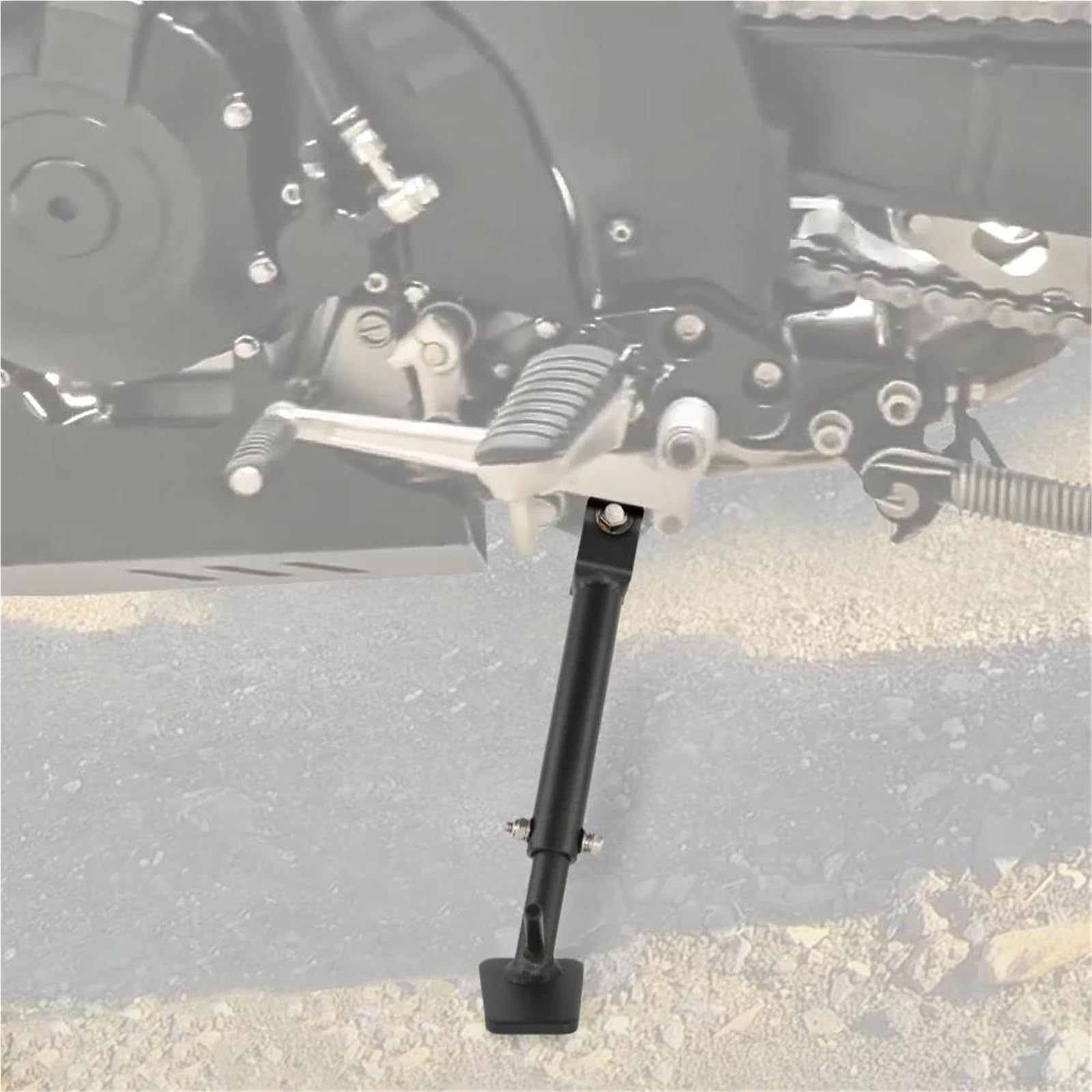 Rivestimenti Laterali Moto Cavalletto Regolabile Cavalletto Laterale Kick Stand Staffa di Parcheggio per S&uzuki per V-Strom 1000 DL1000 1050 DL1050