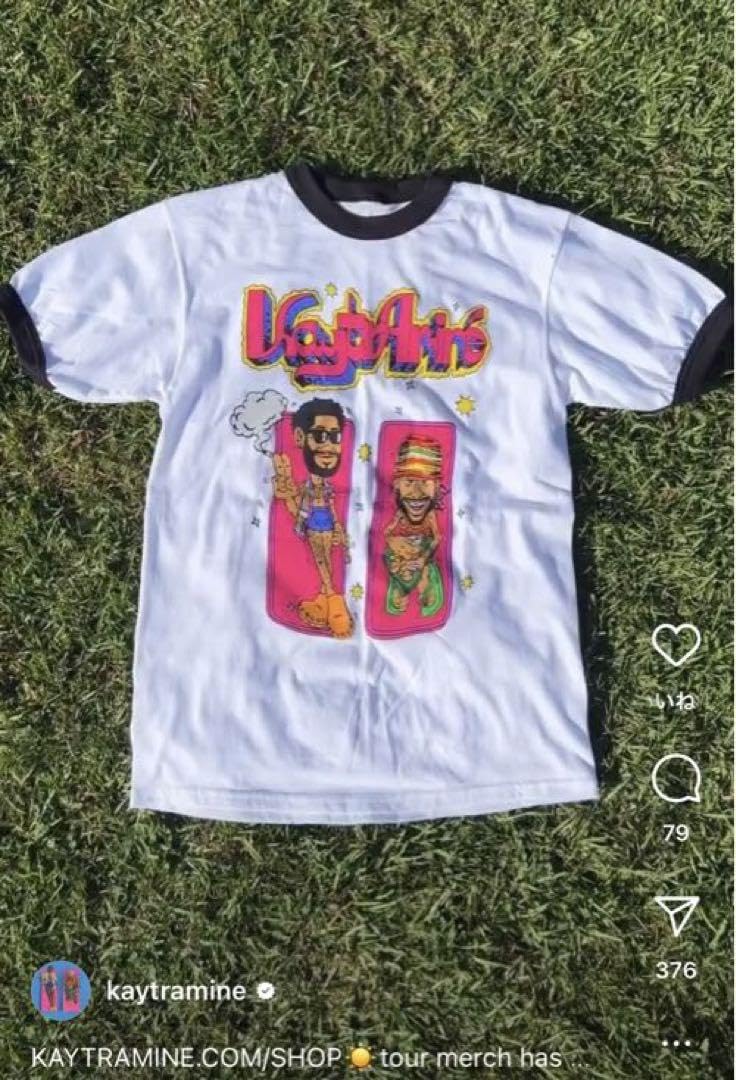 Kaytramine Kaytranada Aminé リンガーTシャツ