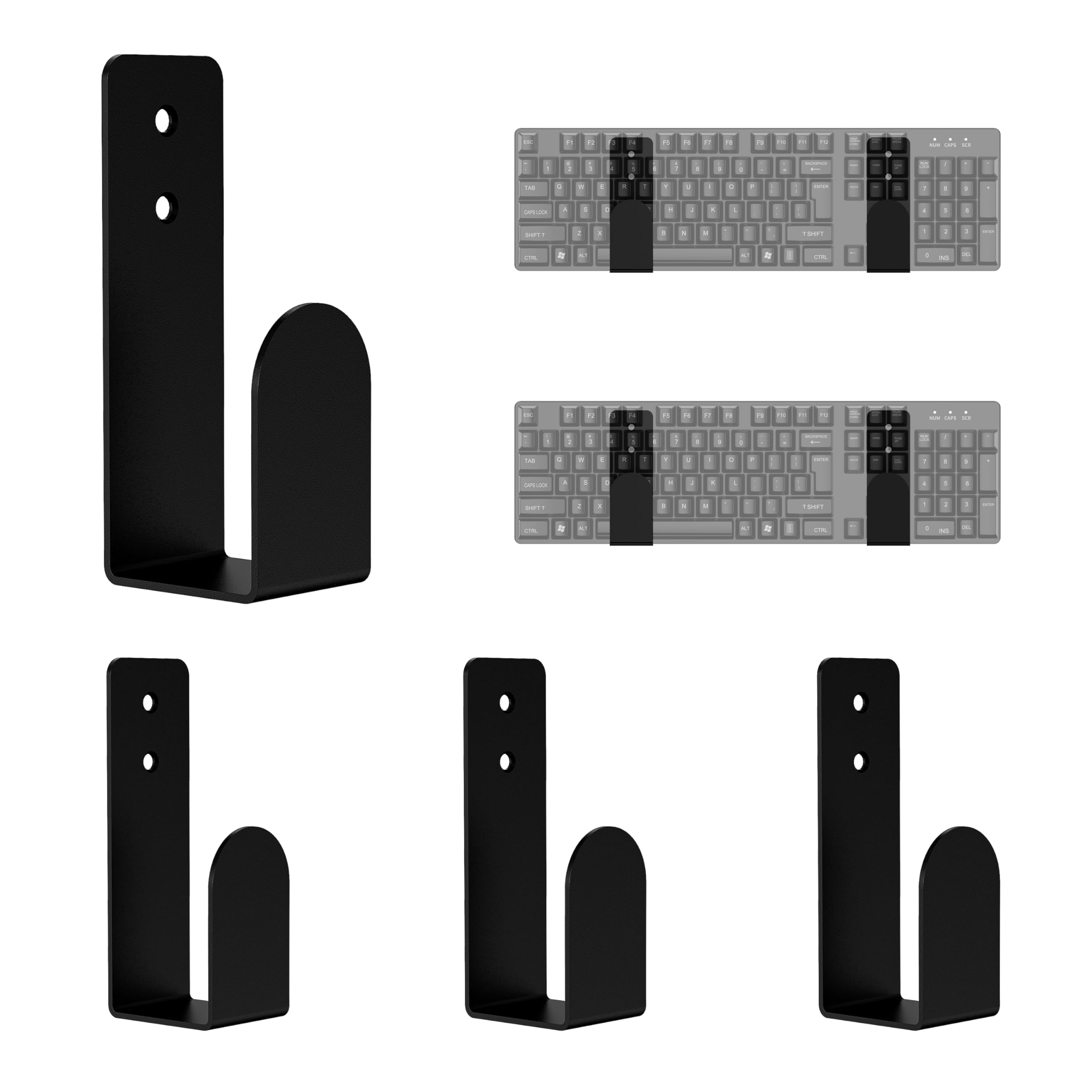 Snapklik.com : HONKID Keyboard Wall Mount For Gaming Mechanical ...