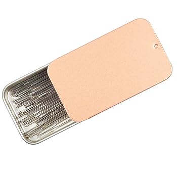 Amazon.com: 80pcs Stainless Steel Sewing Needle Set - 8