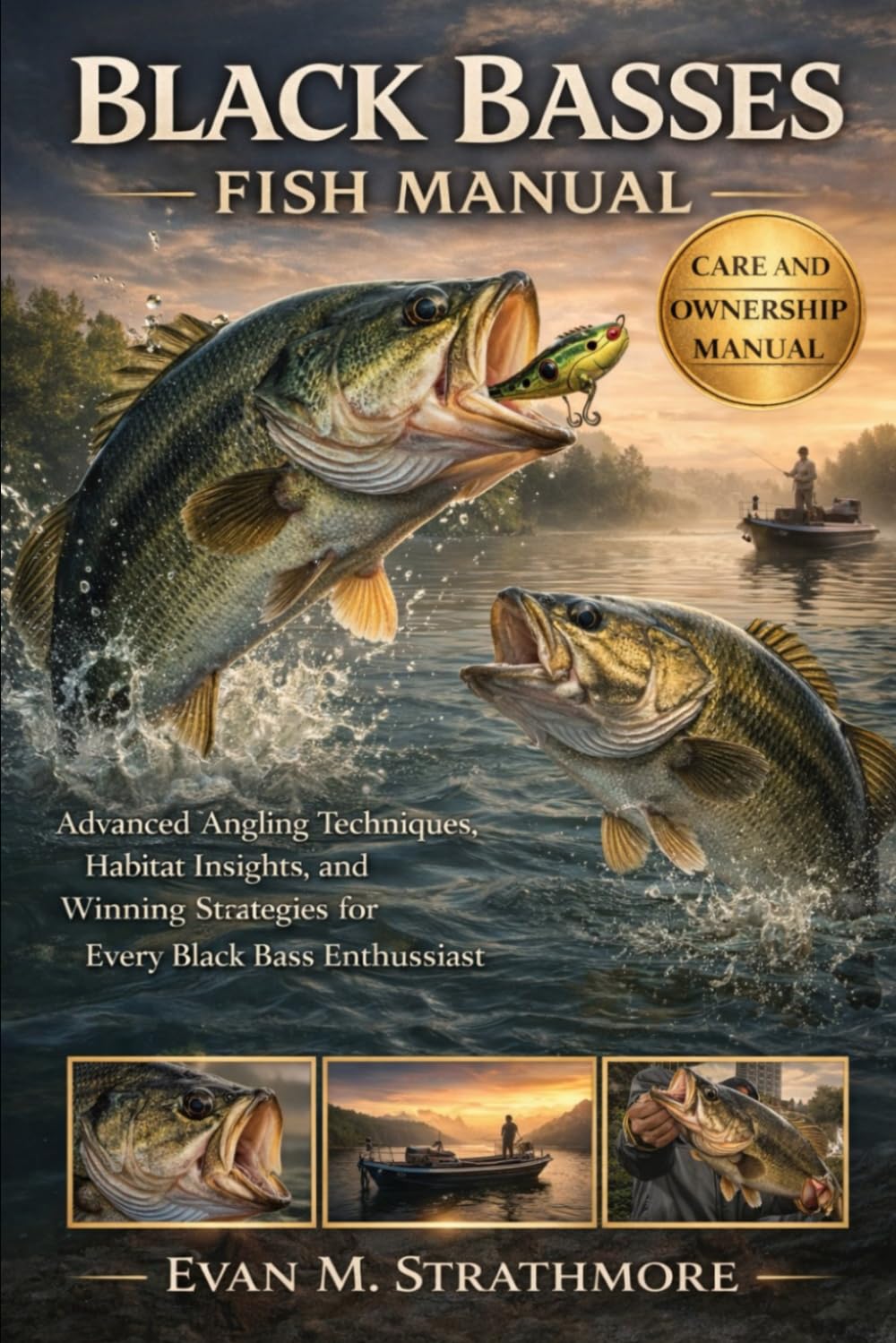 BLACK BASSES FISH MANUAL: Advanced Angling Techniques, Habitat Insights, and Winning Strategies for Every Black Bass Enthusiast