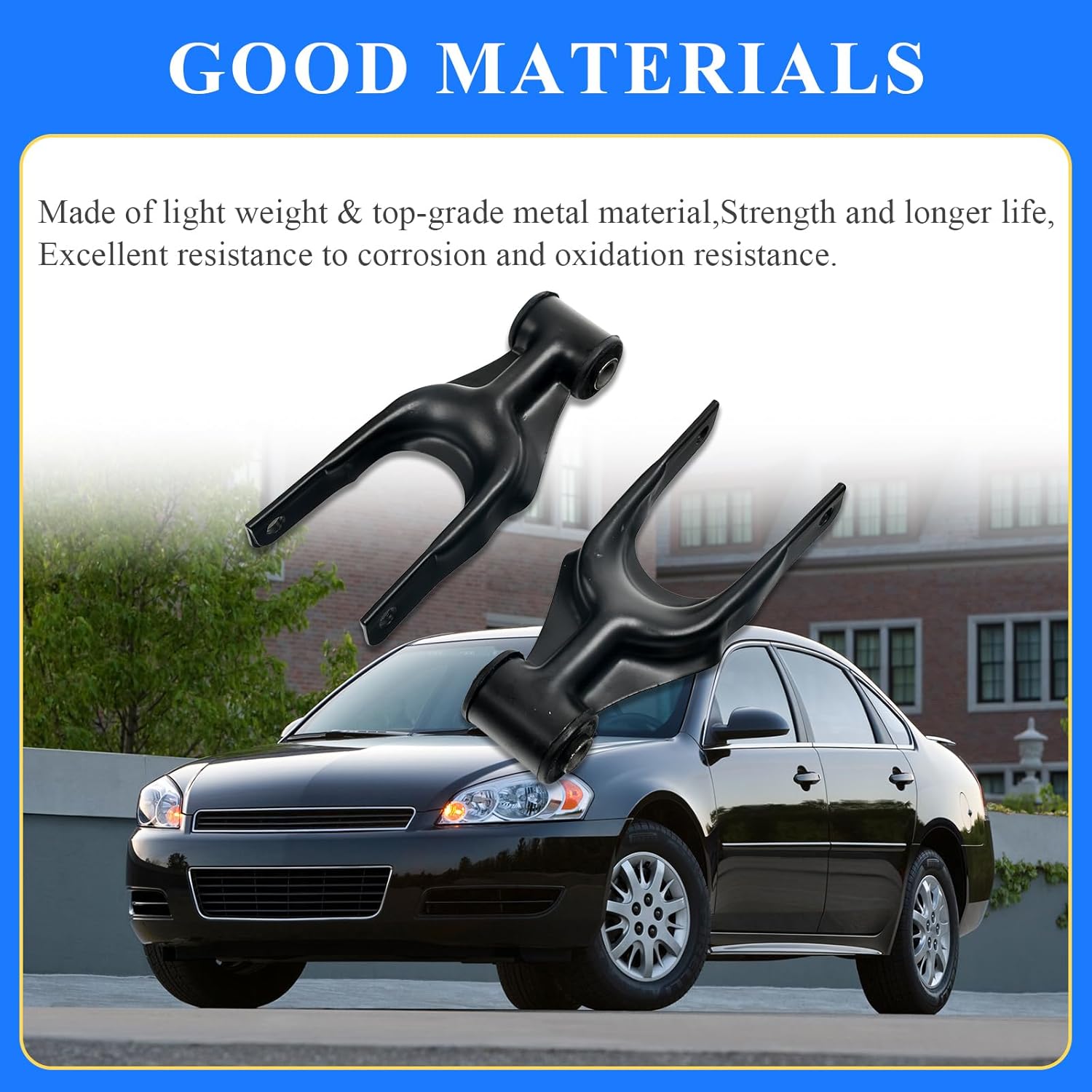 Engine Motor Mount Automatic Transmission Mount Compatible with 2006-2011 Chevrolet Impala 2006-2007 Monte Carlo 3.5L Replace# A5263,A2906,A5372,A2818 6PCS