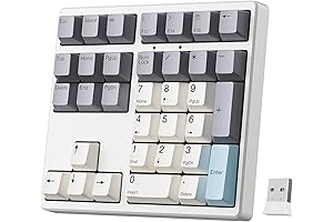 Kisnt Wireless Mechanical Numpad: Precision and Comfort in a Compact Package