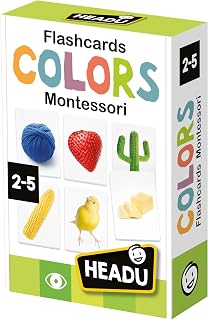 Headu Flashcards Colors Montessori, Medium (MU27859)