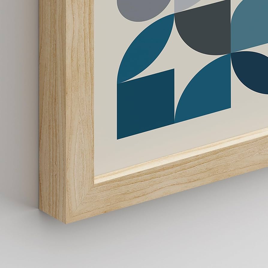 Amazon.co.jp: SIGNWIN フレーム入り ミッドセンチュリー モダン