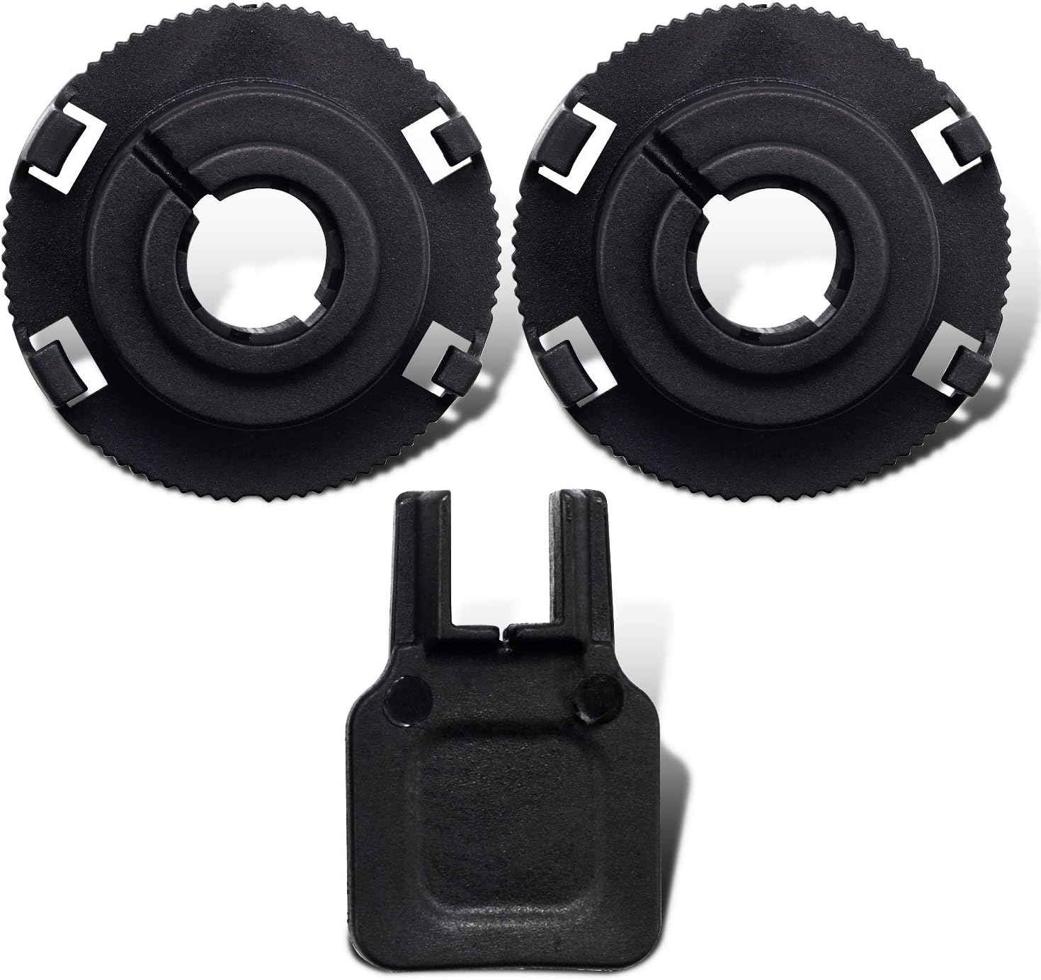 RCP H7 LED Headlight Bulb Adapter Holders Socket Base Retainers