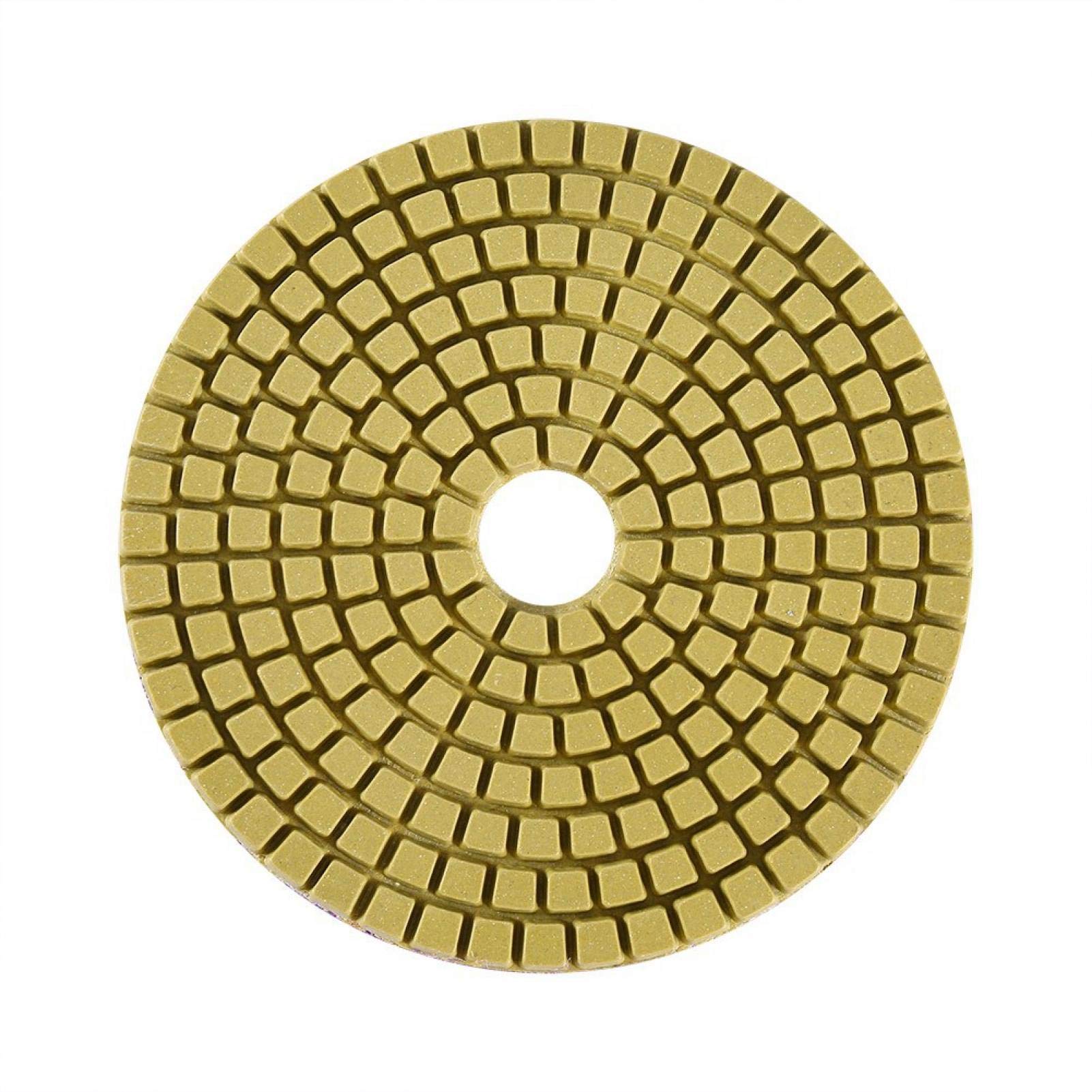 Disco Lucidante Diamantato, 15 Pezzi 4 Pollici  100 Mm  Tamponi Lucidanti Per Cemento Tamponi Lucidanti Per Granito E Marmo Con Tamponi 50 6000 Per Lucidatrice Lucidatr 86325252