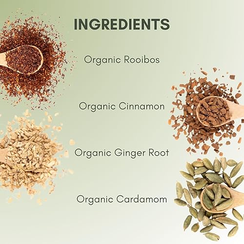 Miniatura 3 de Chai de hierbas orgánicas - Bolsa de 2 oz (aproximadamente 30 porciones)  Full Leaf Tea Co.