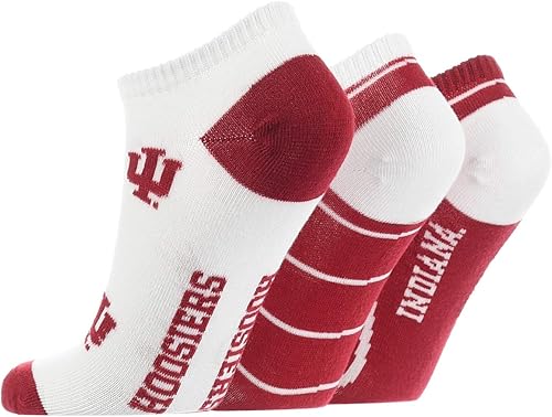 Miniatura 2 de TCK Indiana Hoosiers Calcetines invisibles Full Field (3 unidades)